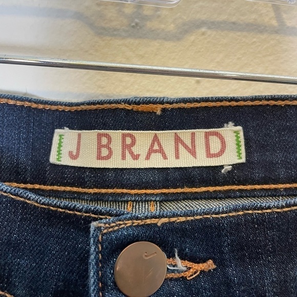 J Brand Straight Leg Dark Wash Jeans - Picture 3 of 5